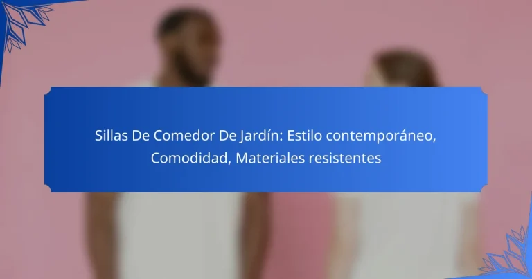 Sillas De Comedor De Jardín: Estilo contemporáneo, Comodidad, Materiales resistentes